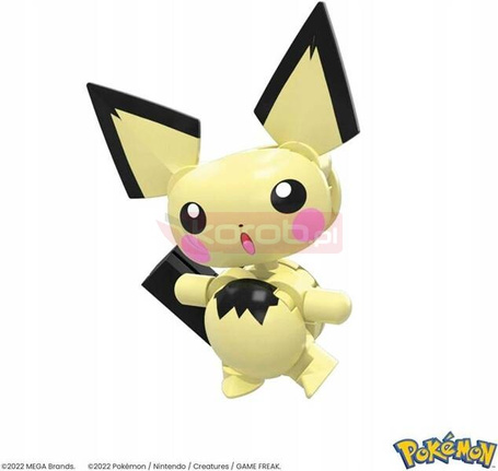 MEGA CONSTRUX KLOCKI 159 el POKEMON PIKACHU EWOLUCJA HKT23