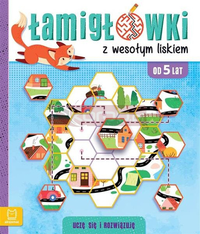 Łamigłówki z wesołym liskiem Uczę się i rozwiązuję