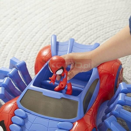 HASBRO SPIDER-MAN SPIDEY POJAZD WEB CRAWLER + FIGURKA SPIDEYA F1460