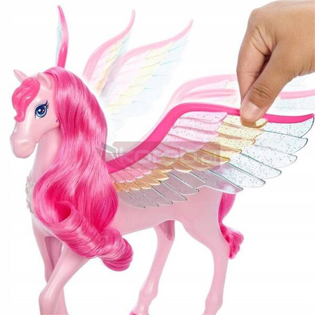 LALKA BARBIE SZCZYPTA MAGII PEGAZ światło dźwięk HLC40