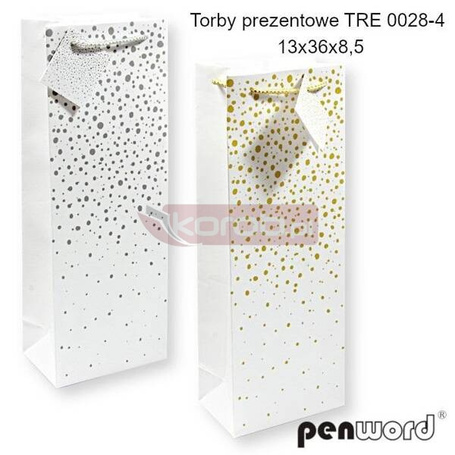 Torebka prezentowa 13x36x8.5cm MIX