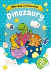 Dinozaury. Bajeczna kolorowanka