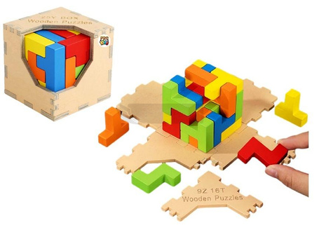 Drewniana kostka magiczna