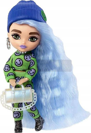 Lalka Barbie Extra Moda w ubranku w emotki HGP65