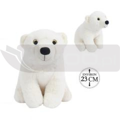 Pluszowy Bozami Niedźwiedź polarny 23cm