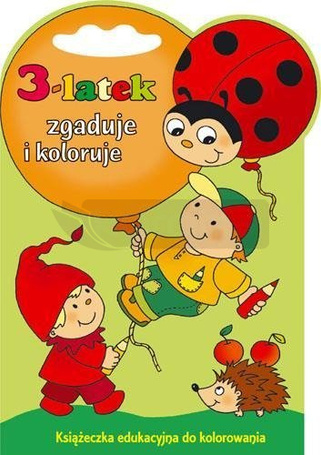 3-latek zgaduje i koloruje