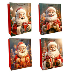Torebka prezentowa XXL Boże Narodzenie szerokie