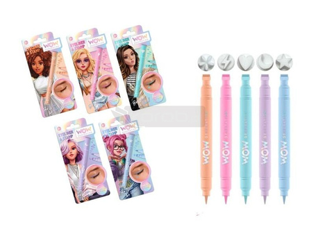 Eyeliner z pieczątką WOW MIX