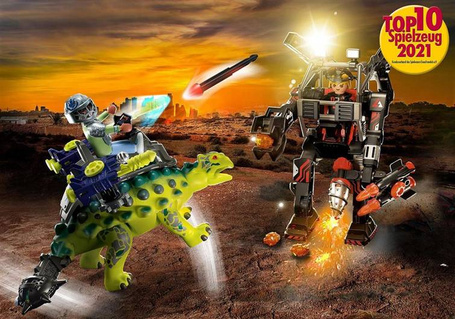 PLAYMOBIL 70626 SAJCHANIA ODPARCIE ATAKU DINO