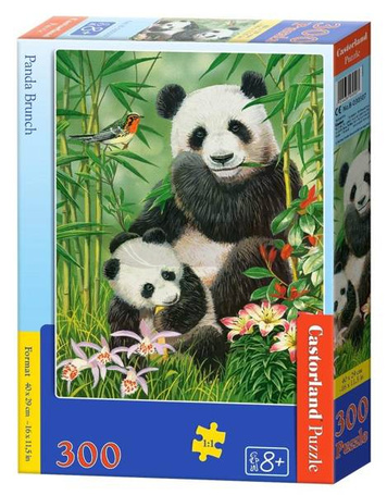 Puzzle 300 Panda Brunch CASTOR
