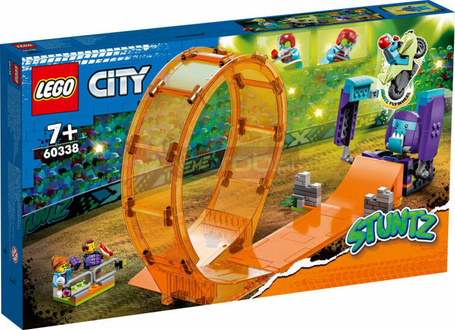 Lego CITY 60338 Kaskaderska pętla i szympans demolka