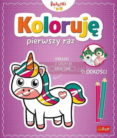Koloruję pierwszy raz. Słodkości