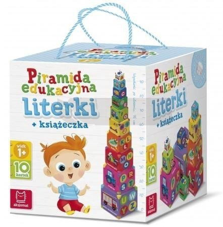 Piramida edukacyjna. Literki + książeczka