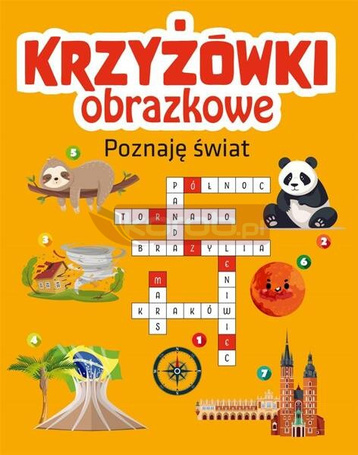 Krzyżówki obrazkowe. Poznaję świat