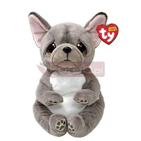Beanie Bellies Wilfred - szary pies 24cm