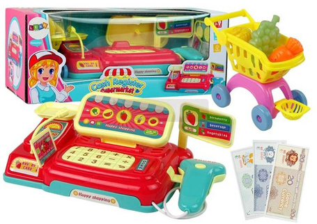 Kasa sklepowa + akcesoria