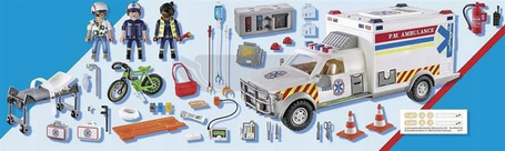 PLAYMOBIL City Action 70936 Ambulans pogotowia ratunkowego