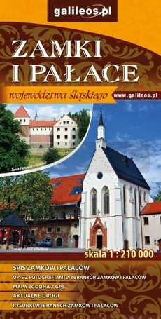Zamki i pałace województwa śląskiego 1:210 000