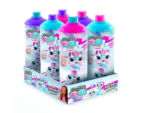 Projekt Plusz - 2 pack - Plusze z akcesoriami w tubie, CDU