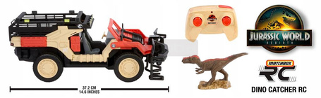 MATCHBOX JURASSIC WORLD RC DINO CATCHER pojazd sterowany pilotem JGK33