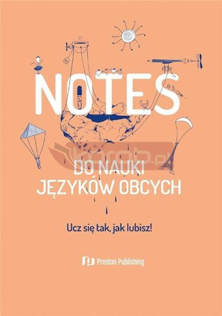 Notes do nauki języków obcych brzoskiwniowy