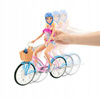 Lalka Barbie z rowerem HBY28