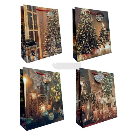 Torebka prezentowa S Boże Narodzenie mix