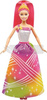 Barbie Tęczowa Księżniczka ze światełkami