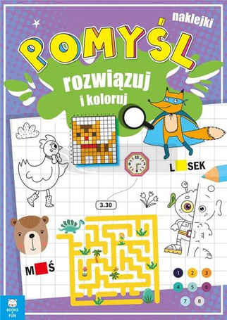 Pomyśl rozwiązuj i koloruj