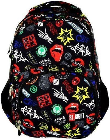 Plecak szkolny Stright BP-23 Badges