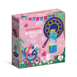 Mega Zestaw Bańki Mydlane Księżniczki płyn 450ml