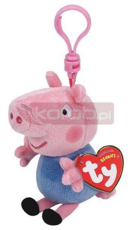 Beanie Babies Świnka Peppa - George brelok