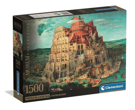 Puzzle 1500 Museum Bruegel, The Tower Of Babel
