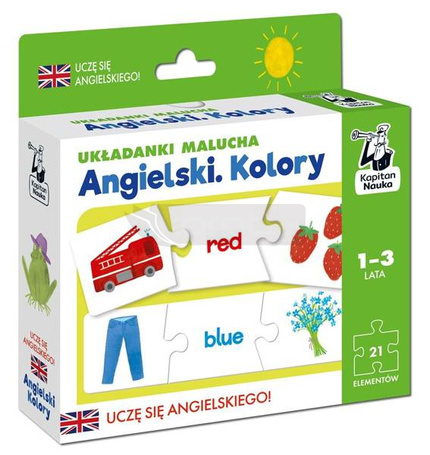 Kapitan nauka Angielski Kolory 1-3 lat