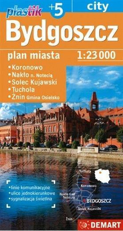 Plan miasta - Bydgoszcz +5 1:23 000 w.2023