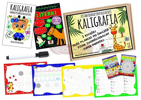 Kaligrafia. Zestaw edukacyjny dla dzieci