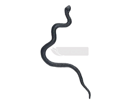 Wąż plastikowy 18cm czarny 12szt