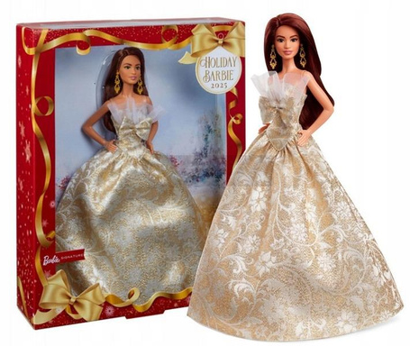 LALKA BARBIE HOLIDAY 2025 Signature lalka kolekcjonerska, świąteczna JBH97
