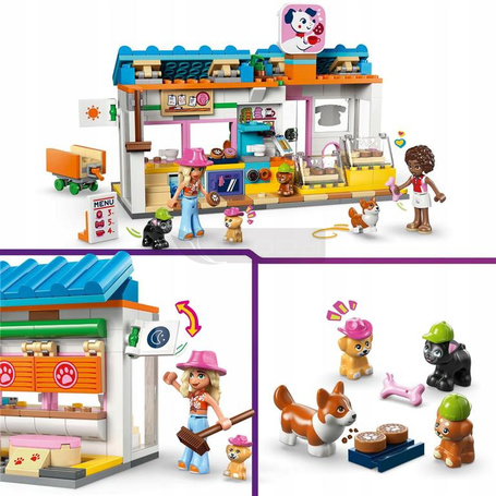 KLOCKI LEGO FRIENDS 42677 Piekarnia z psimi przysmakami, zestaw klocków +6