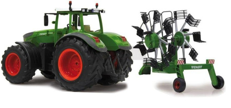 Traktor Fendt R/C + przetrząsarka karuzelowa