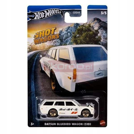 HOT WHEELS HOT WAGONS 3/5 Datsun Bluebird Wagon /510/ HRR88