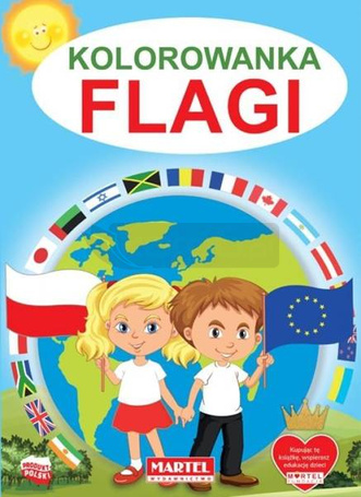 Kolorowanka. Flagi