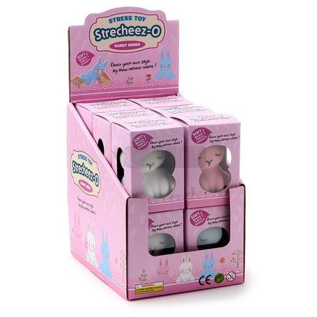 Gniotek rozciągliwy Króliczek MIX