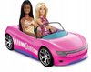 HOT WHEELS RC BARBIE AUTO zdalnie sterowane KABRIOLET SAMOCHÓD DLA LALEK JBH05