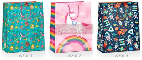 Torba prezentowa Grand Kids 23x18x10cm MIX