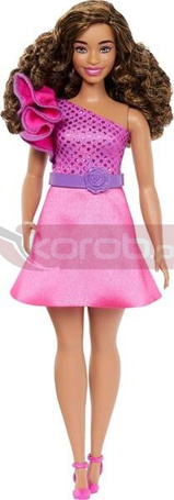 LALKA BARBIE FASHIONISTAS CURVY NR 225 HRH22