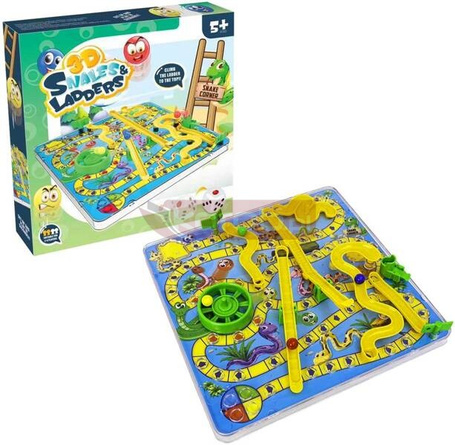 Gra węże i drabiny 3D