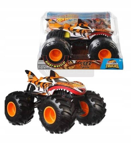 HOT WHEELS MONSTER TRUCK TIGER SHARK RC sterowany HNV03
