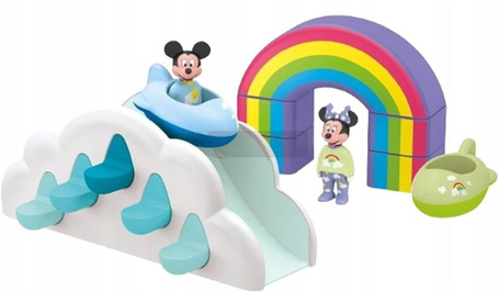 PLAYMOBIL JUNIOR 71696 DISNEY MYSZKA MIKI Domek w chmurach Mikiego i Minnie