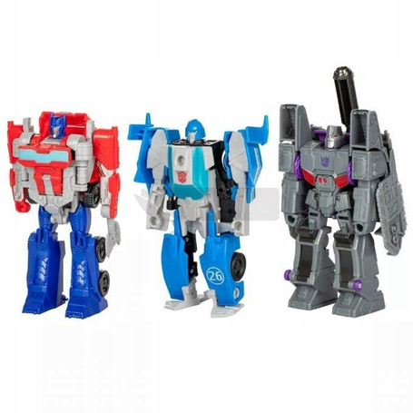 TRANSFORMERS ONE ZESTAW Megatron /D16, Optimus Prime /Orion Pax, Mirage F9773